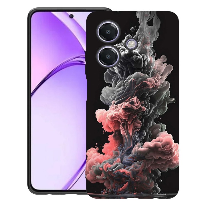 BestCase® Husa pentru OPPO A60 5G / A40 / A40M, Liquid Colors, Slim Silicon 0.8MM, Antisoc, Protectie camera si ecran, 1994500 B 1231