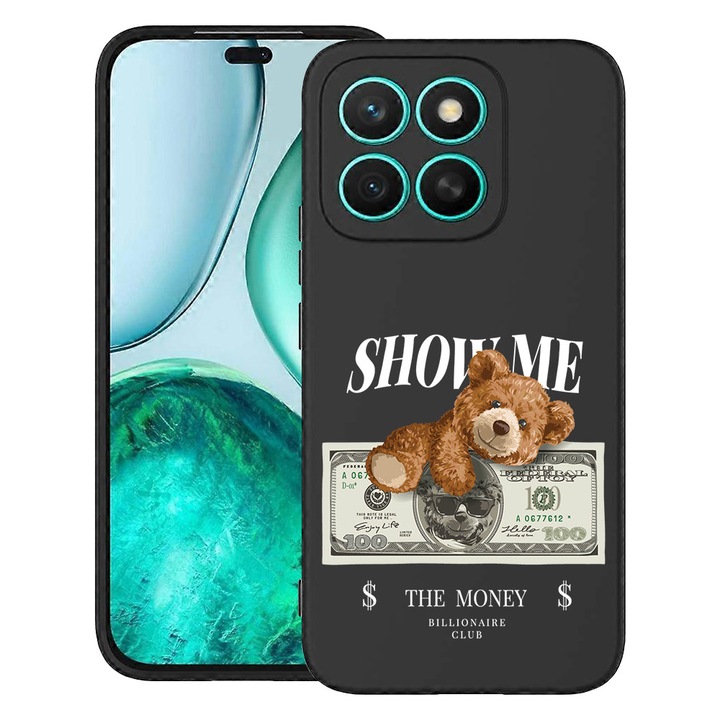 BestCase® Husa pentru Honor 400 Smart din Silicon Ultra Slim cu Design Teddy Bear Show Me The Money, 2043678 B 1453