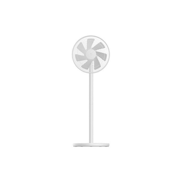 Ventilator de podea, Xiaomi, Mi Smart Standing Fan 2 Lite, alb, 3 viteze, oscilant, 38W