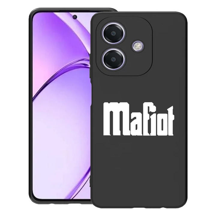 BestCase® Husa pentru OPPO A60 5G / A40 / A40M, Mafiot, Slim Silicon 0.8MM, Antisoc, Protectie camera si ecran, 1994500 B 1692