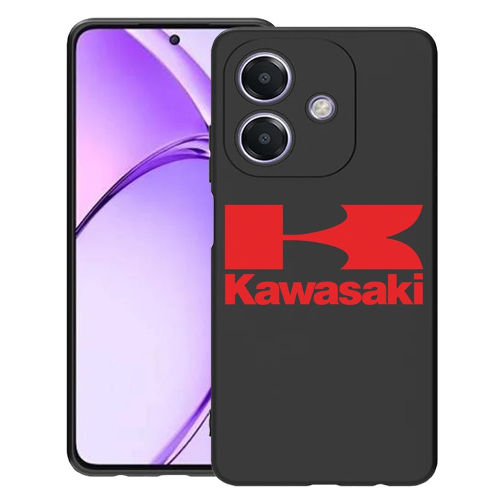 BestCase® Husa pentru OPPO A60 5G / A40 / A40M, Kawasaki, Slim Silicon 0.8MM, Antisoc, Protectie camera si ecran, 1994500 B 1738