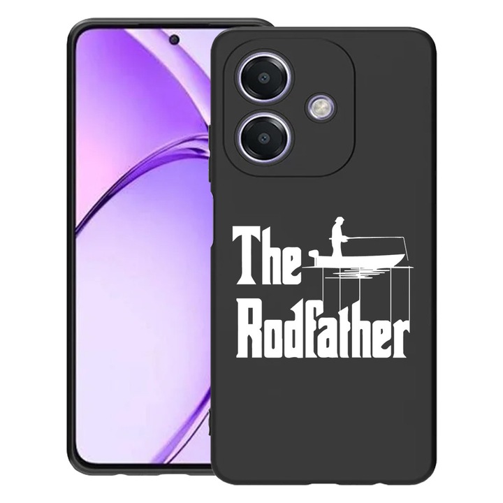 BestCase® Husa pentru OPPO A60 5G / A40 / A40M, The Rodfather, Slim Silicon 0.8MM, Antisoc, Protectie camera si ecran, 1994500 B 1618