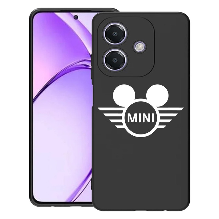 BestCase® Husa pentru OPPO A60 5G / A40 / A40M, Mini Funny, Slim Silicon 0.8MM, Antisoc, Protectie camera si ecran, 1994500 B 1759