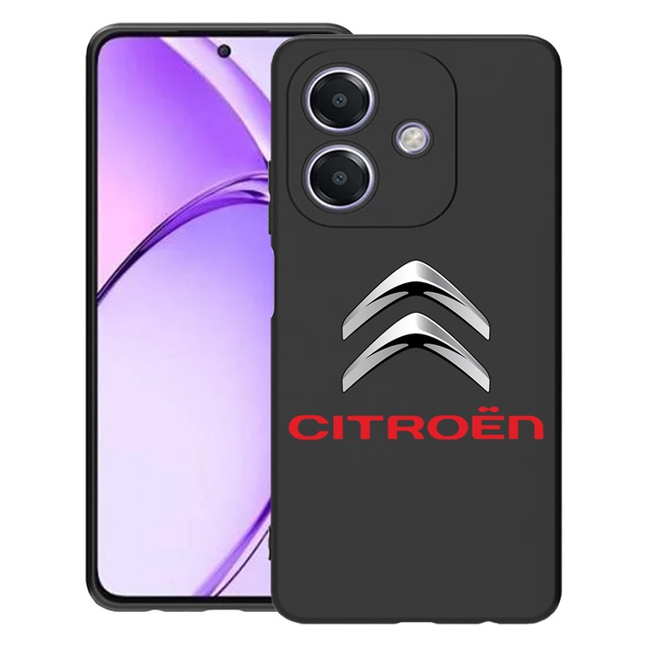 BestCase® Husa pentru OPPO A60 5G / A40 / A40M, Citroen, Slim Silicon 0.8MM, Antisoc, Protectie camera si ecran, 1994500 B 1749