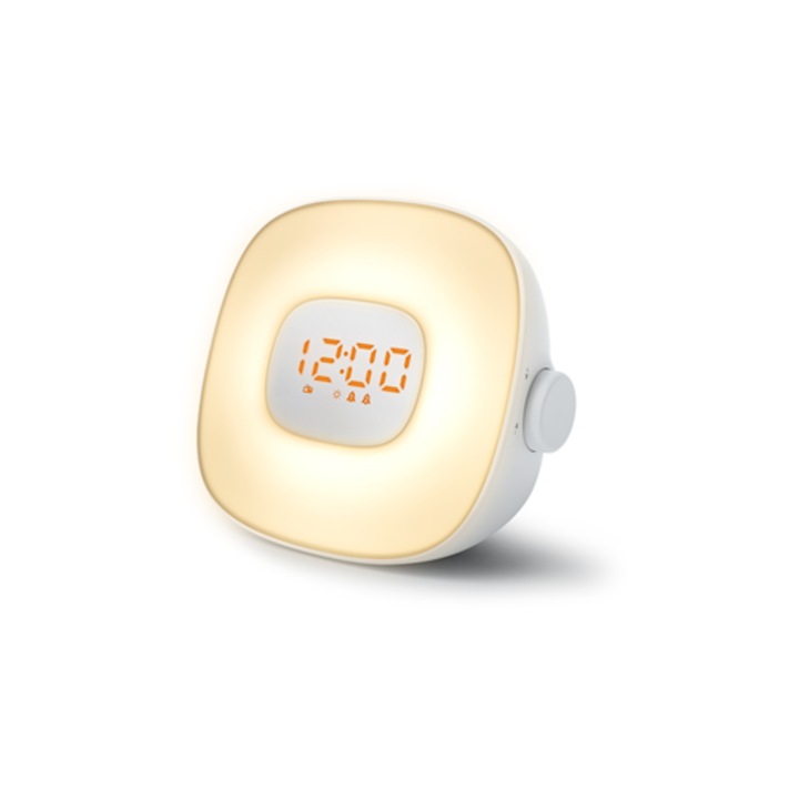 Radio cu ceas, Muse, ML-198CR, alarma, alb