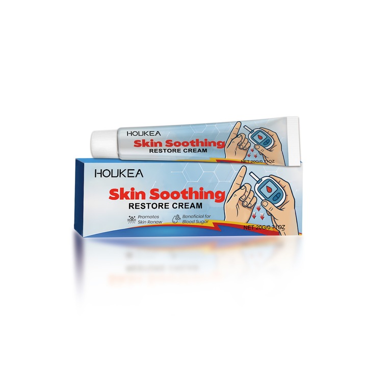 Testápoló krém, Houkea, bőrápoló, cukorbeteg lábakra, glicerinnel