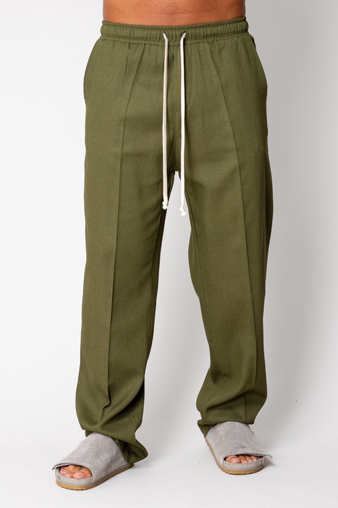 Hosszú IN nadrág húzózsinórral Khaki 16855, Khaki