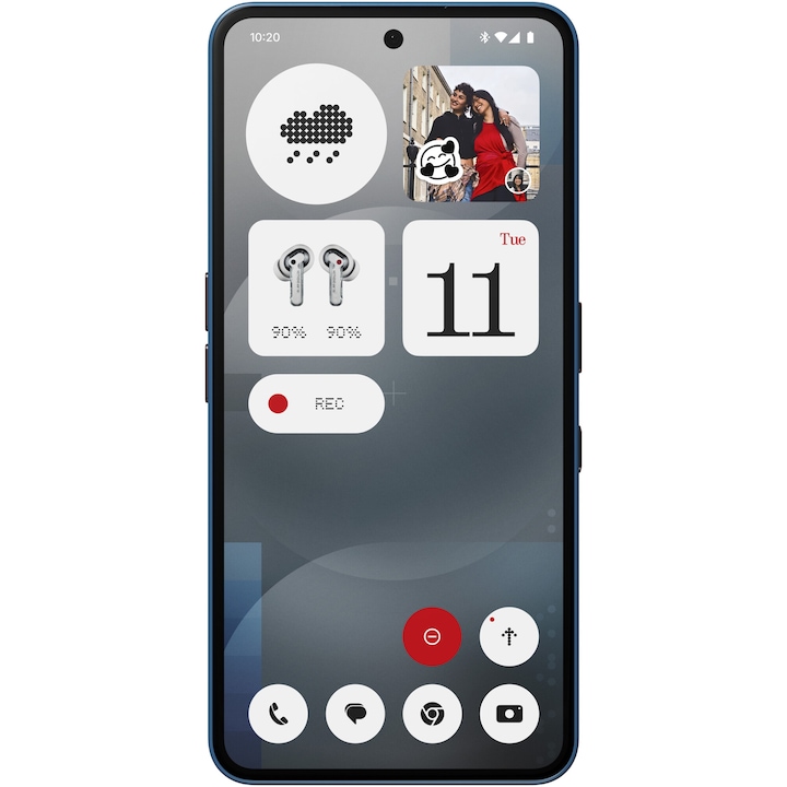 Смарт телефон Nothing Phone (3a), 256GB, 12GB RAM, 5G, Син