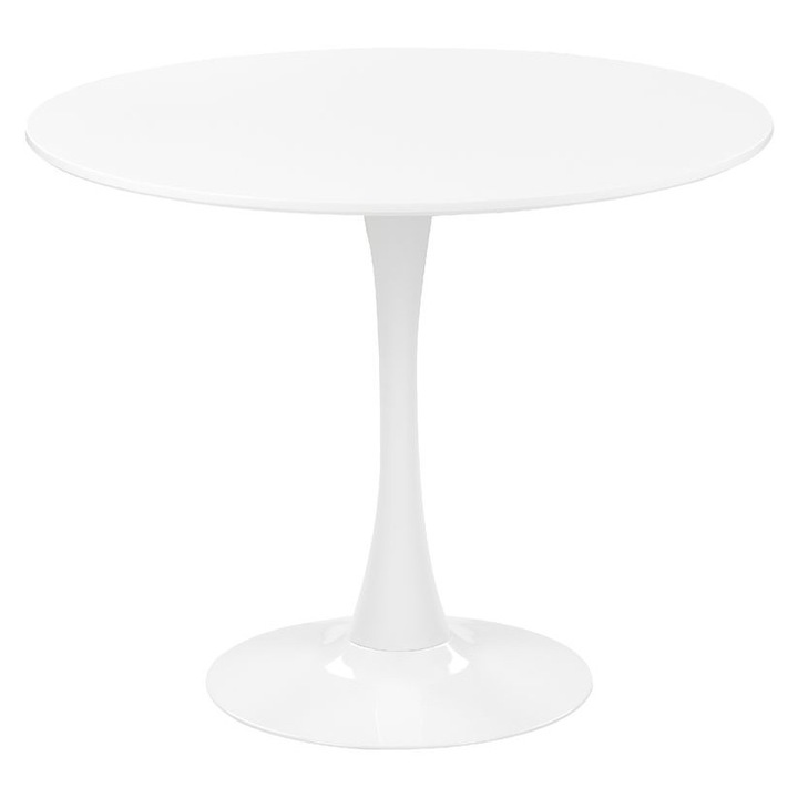 Masa de dining BOCA Alb 90 cm 90 cm