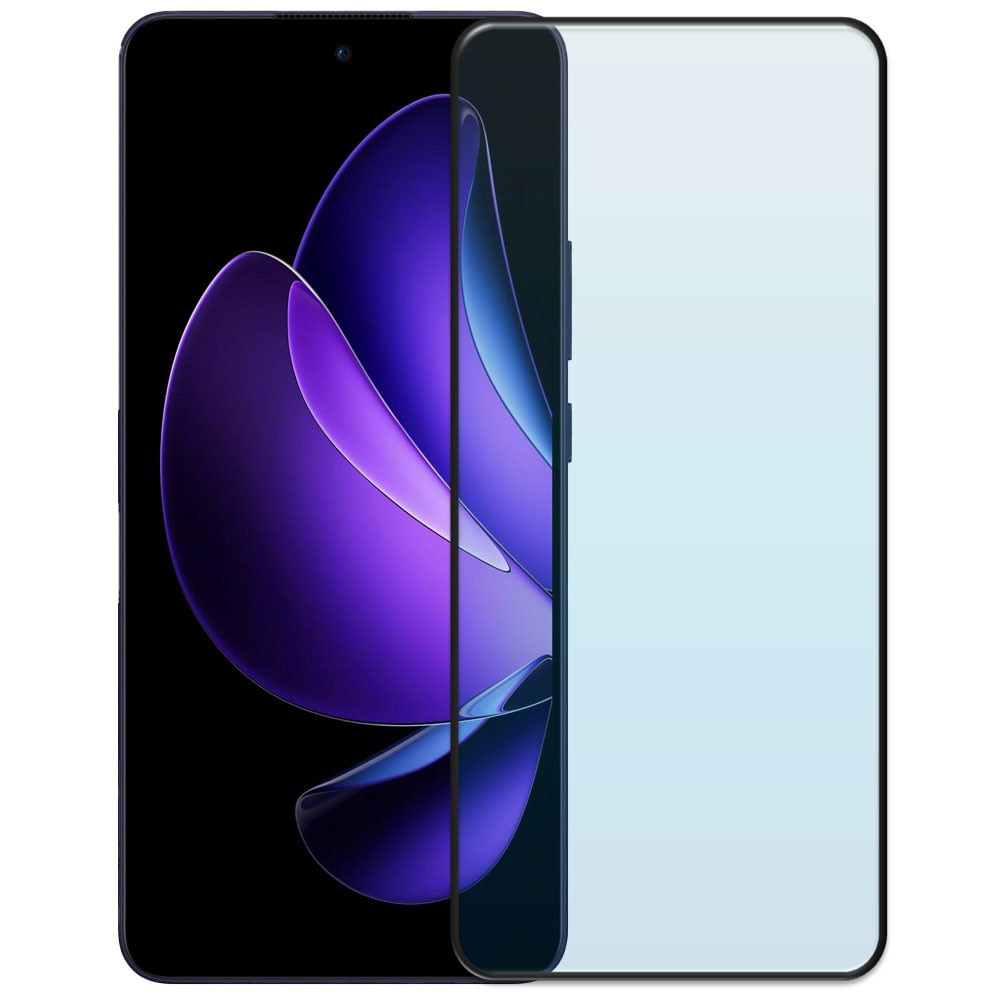 Folie din sticla securizata pentru Oppo Reno 13F / Reno13 FS, HAMSTERBOX Glass Shield, Protectie completa ecran, Full face, Aplicare rapida, Case Friendly, Transparenta