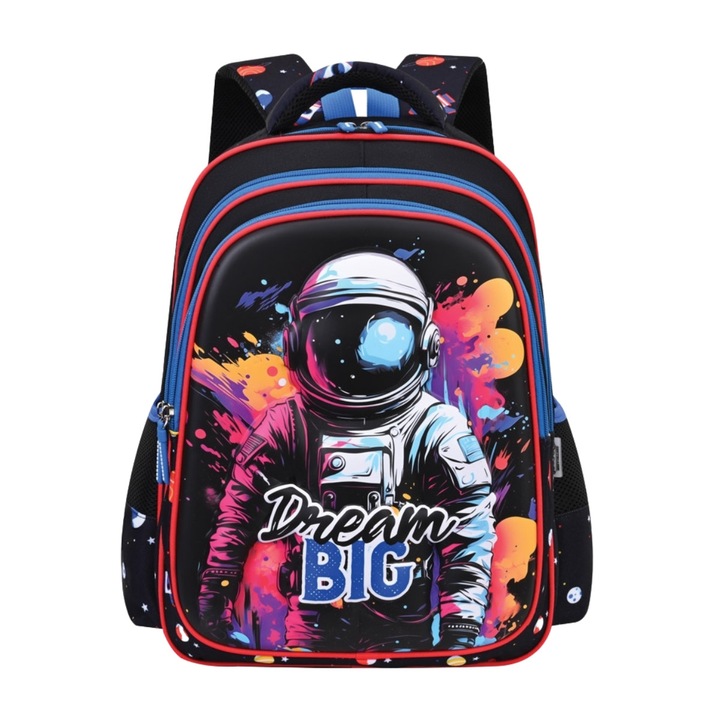 S-COOL SC2995 ergonomikus 3D iskolatáska, 43x30x22 cm, Álmodj nagyot motívummal