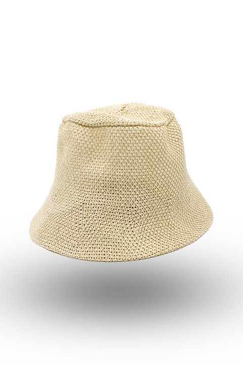 Palarie de paie BASIC, 56-58cm, design rustic