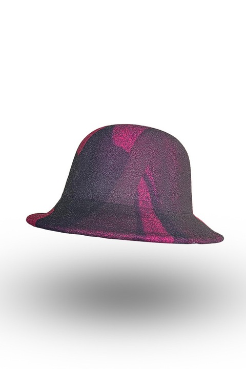 Palarie femei BASIC mov, bumbac, 56-58 cm