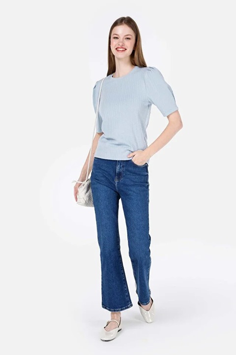 Pantaloni De Dama Albastru Regular Fit 771 EMERY CL1068715 8684112079844