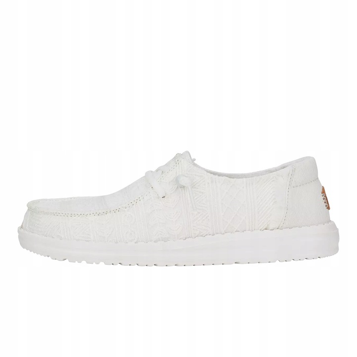 HeyDude, Дамски мокасини Wendy Crochet Lace, Бял