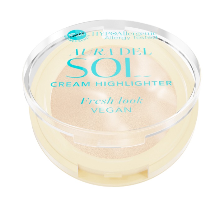 Iluminator crema hipoalergenic 01 Sunset - Aura Del Sol Bell 79 g