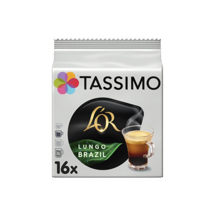 Tassimo Café HAG Crema Decaffeinated Gift Set With Glass, 5 Pcs., Coff – & Coffee