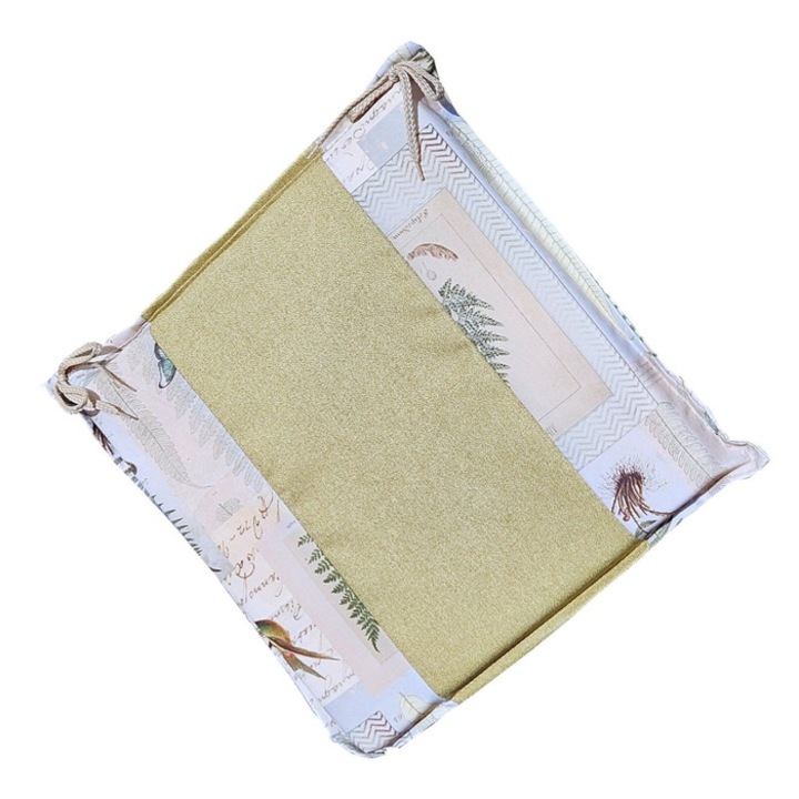 Perna pentru scaun S Oliver / De Luxe, multicolor, 40 x 40 x 4 cm