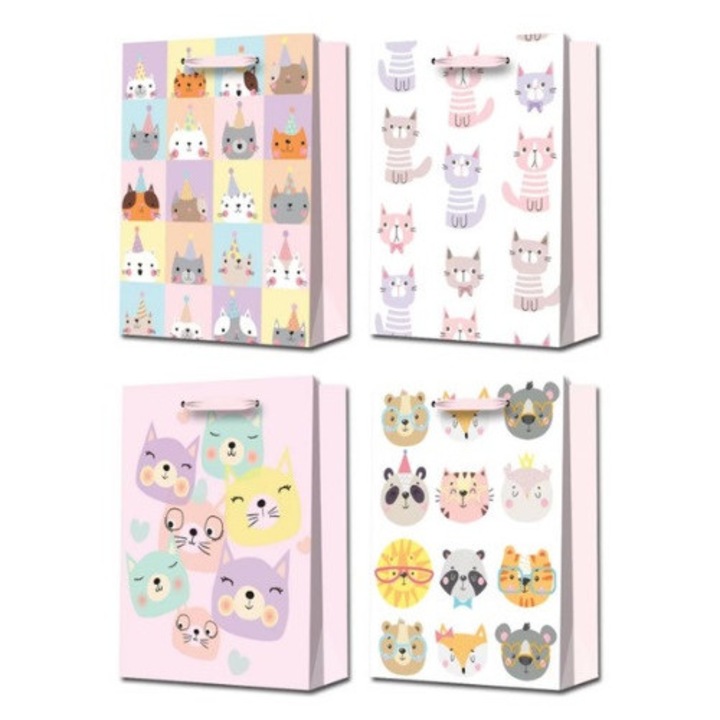 Ajándéktasak JYWK 22271M, ajándékcsomagolás, többszínű, 1 darab