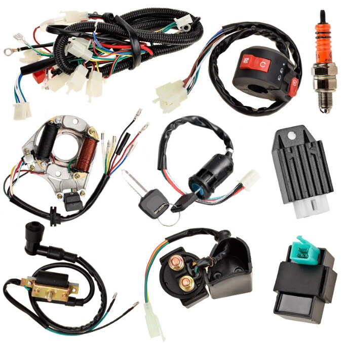 thumbnail image 2 of Tdrmoto Full Electrics Wiring Harness For Atomik 150-300cc ATV Quad & Buggy 2 of 5
