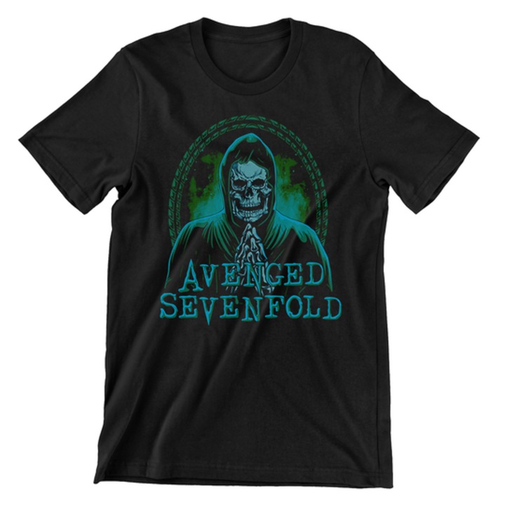 Gyerek póló, Prestige-Boutique, Rock Bands 44, Avenged Sevenfold, Fekete