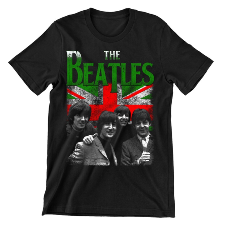 Gyerek póló, Prestige-Boutique, Rock Bands 50, The Beatles, Fekete