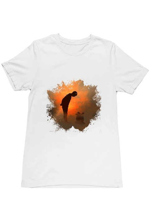 Alien a kiváncsiság szüli a... férfi póló, Fehér