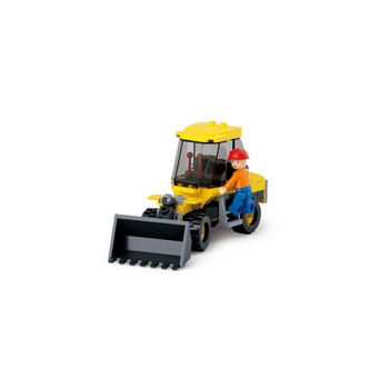 Set de constructie, Sluban, Mini incarcator frontal Set de constructie, Sluban, Mini incarcator frontal