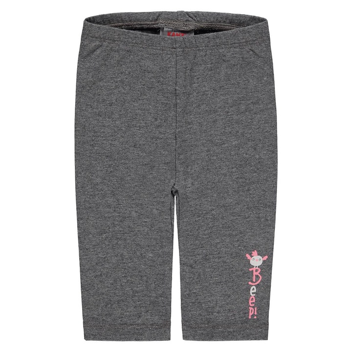 Момичешки клин Kanz, памук/еластан, тъмносив