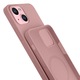 Силиконов калъф MagCase за iPhone 15 Plus, розов
