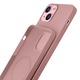 Силиконов калъф MagCase за iPhone 15 Plus, розов