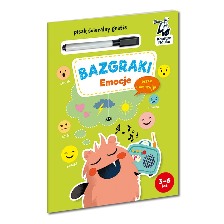 Bazgraki. Emocje. Kapitan Nauka