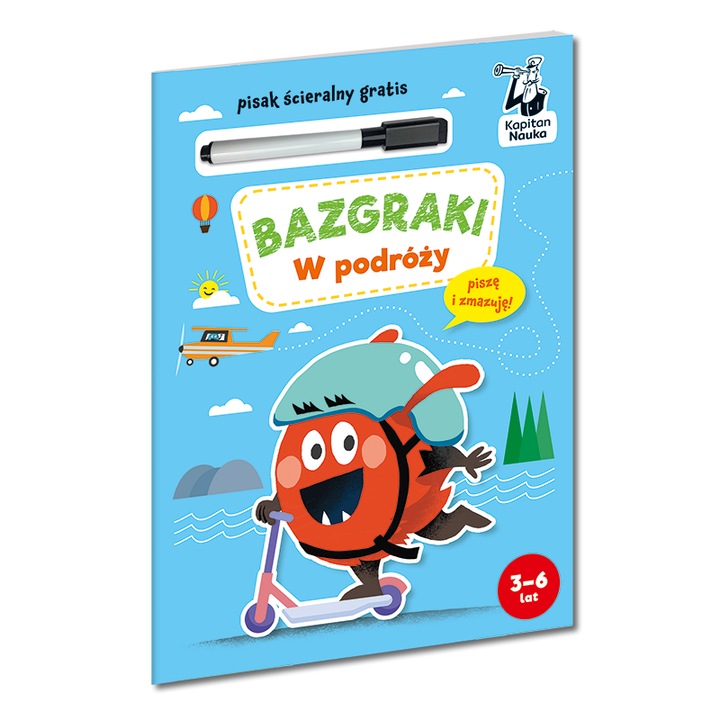 Bazgraki w podróży, Edgard, activitati educationale, 20x25cm