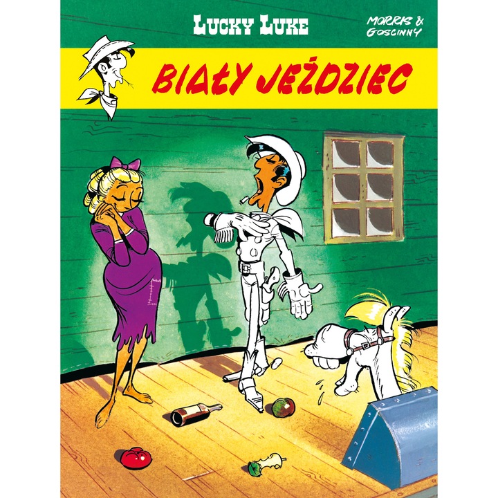 Lucky Luke: Biały jeździec, Tom 43 - Morris Goscinny
