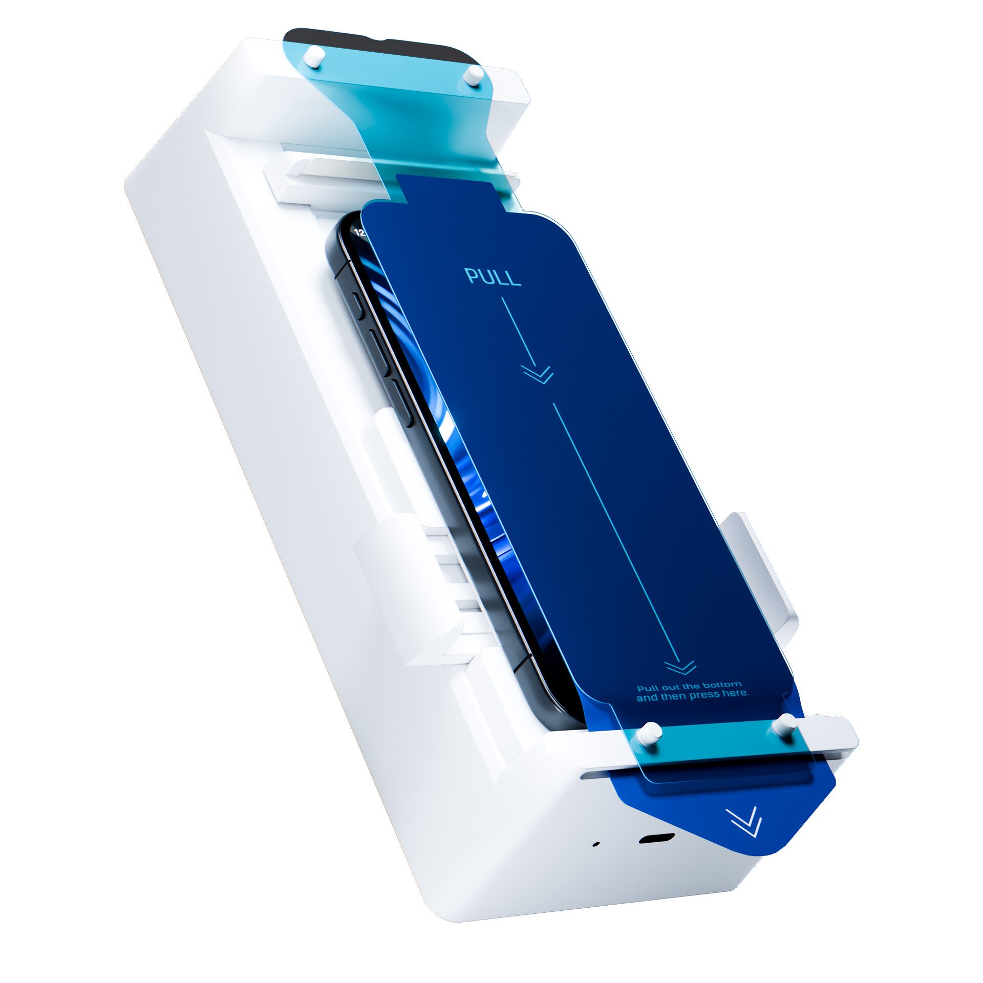 Folie de protectie Expert Glass Protection, 1 set, pentru smartphone-uri, transparent, 9H