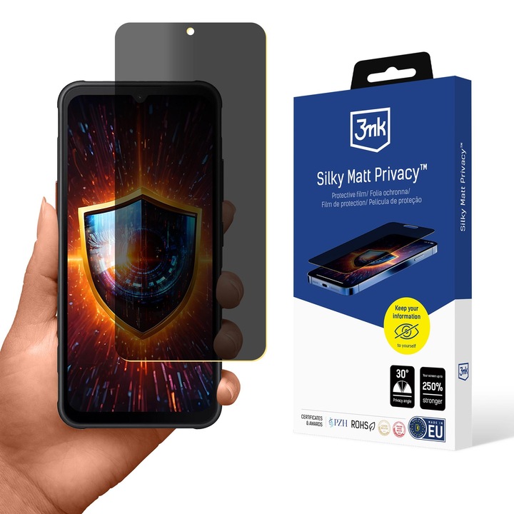 Защитно фолио за телефон, 3MK Silky Matt Privacy, за Samsung Galaxy Xcover 7 Pro