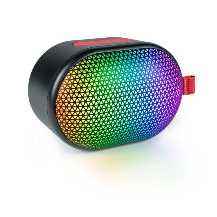 Bigben Interactive Party Fly Bluetooth високоговорител, 15W, RGB, черен