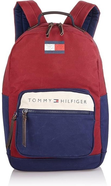 Раница Tommy Hilfiger, модел Lance, червена, размер OS