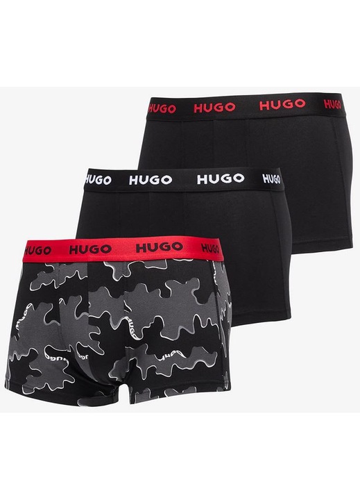Boxeri HUGO, negru, bumbac, S INTL