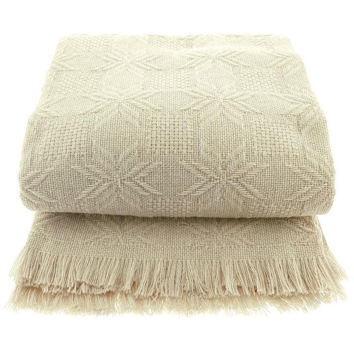 Complet decorativ narzuta 170x205 + 2x 60x170, material imitativ, multicolor