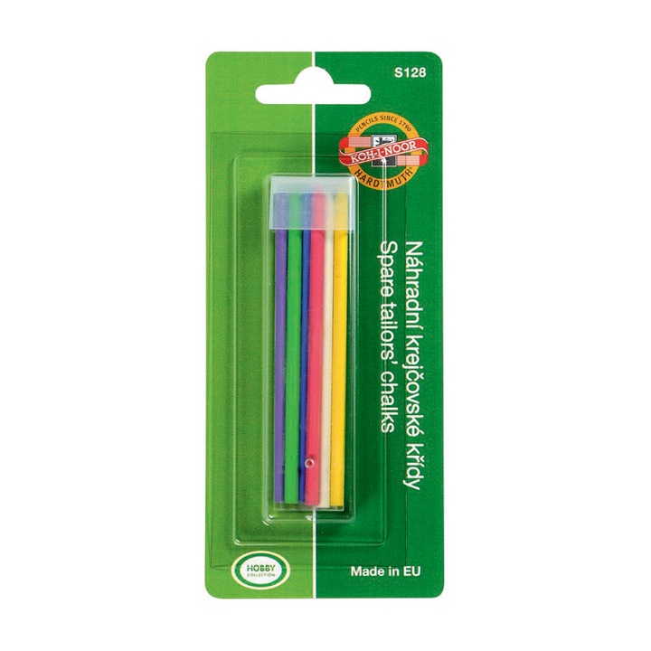 Set 6 crete de croitorie, blister Koh-i-noor, multicolor