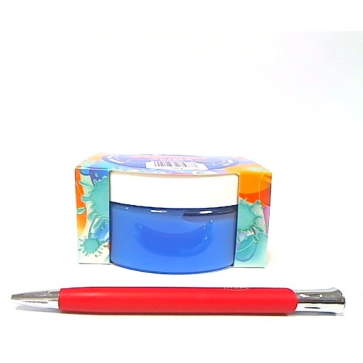 Pasta modelatoare Tuban JigglySlime albastru jagoda 200g