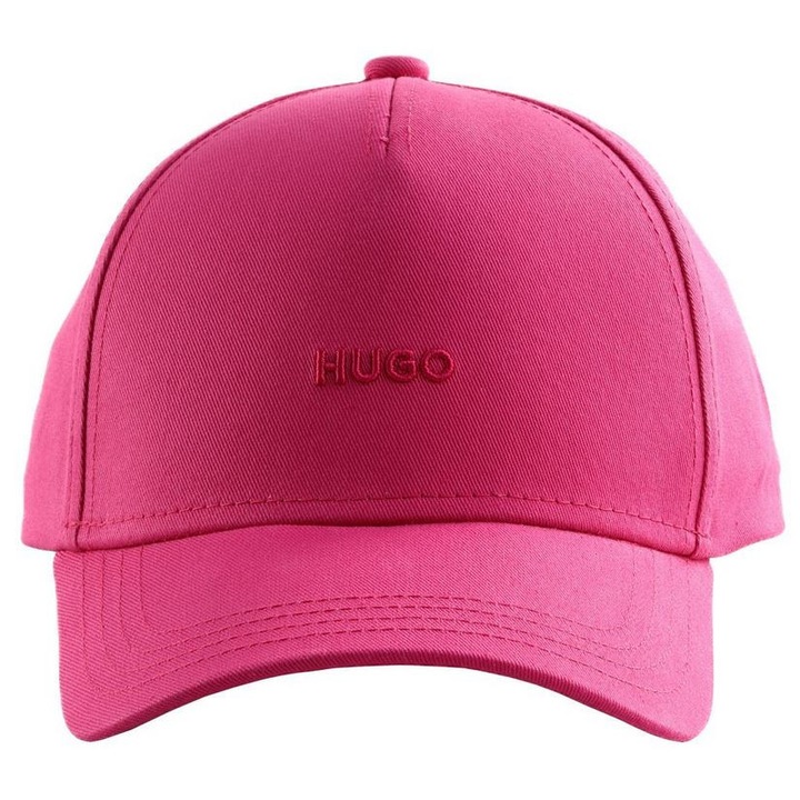 Caciula HUGO Cara, roz, 100% bumbac, dimensiune OS