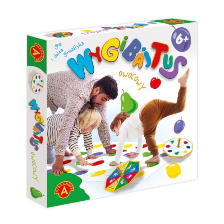 Kompakt társasjáték, mozgásos, többszínű