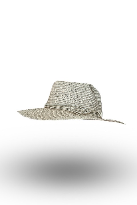 Szalmakalap kiegészítők kötél culaore - fehér