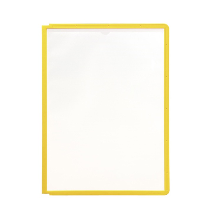 Rezerve sistem prezentare Durable, 5/set, Galben