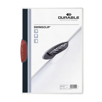 Dosar Durable Swingclip 30, Clema rosie Dosar Durable Swingclip 30, Clema rosie
