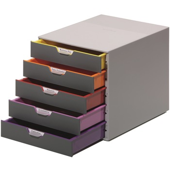 Cutie organizare/arhivare cu 5 sertare, Varicolor Cutie organizare/arhivare cu 5 sertare, Varicolor