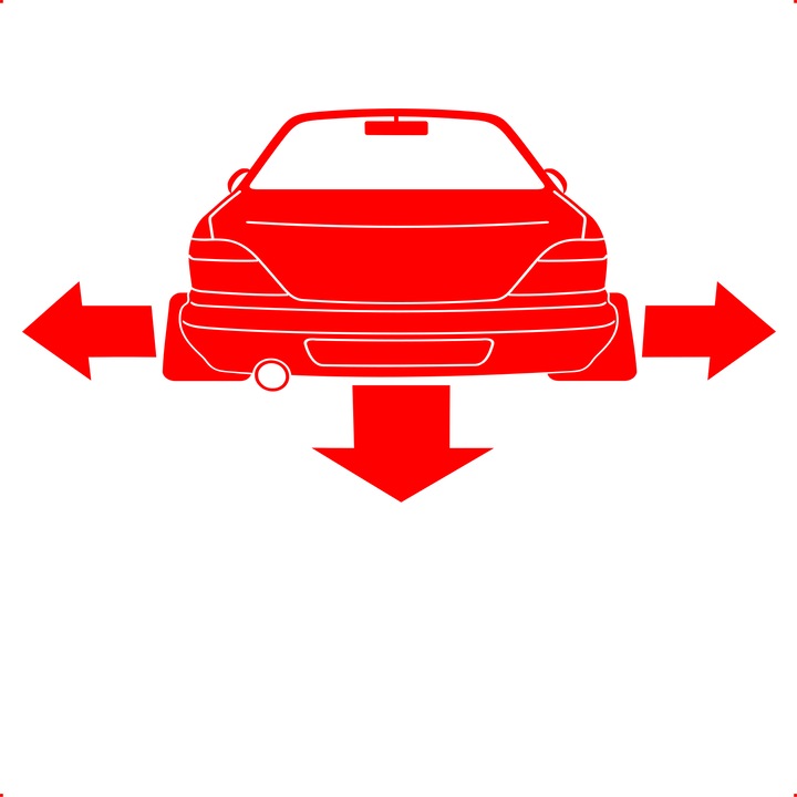 Sticker auto cielo-low, Cri-Flo, Culoare Rosu, Marime 21 cm