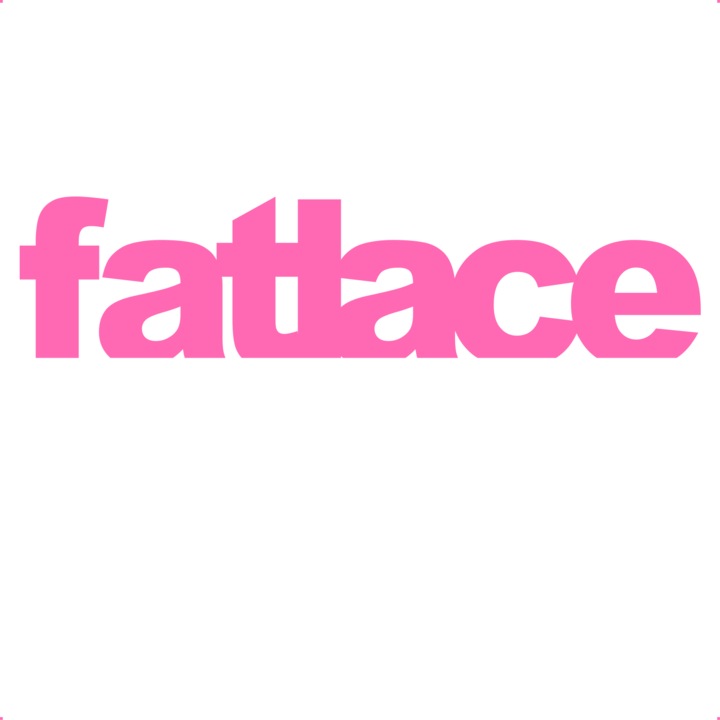 Sticker auto fatlace, Cri Flo, Culoare Roz, Marime 21 cm